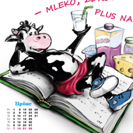Kalendarz „Szklanka mleka”.